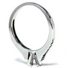 Pompeii3 Diamond Engagement Semi Mount Ring Setting White Gold - 3 of 4