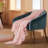 Bedsure | Flannel Blanket Solid 280GSM Soft Fuzzy Plush  Bed Blanket - 2 of 4
