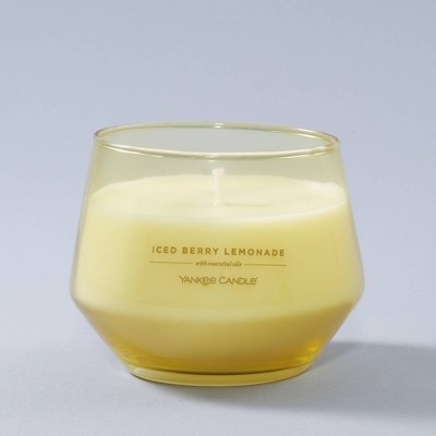 Photo 1 of 2 PACK OF 10oz 1-Wick Studio Collection Glass Candle Iced Berry Lemonade - Yankee Candle