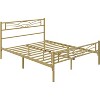 Yaheetech Metal Platform Bed Frame with Cloud-inspired Design Headboard - 2 of 4