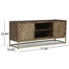 TV Stand For 53'' Television, Entertainment Center, TV Console Table, Media Console, For Living Room, Bedroom 51. 00''Wx16. 00''Dx22. 00''H - 4 of 4