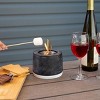 Pure Garden 5" Tabletop Fire Pit Black - 3 of 4