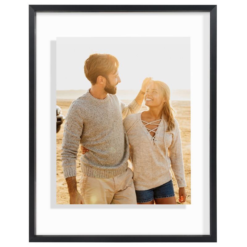 Americanflat Floating Aluminum & Plexiglass Picture Frame, 1 of 9
