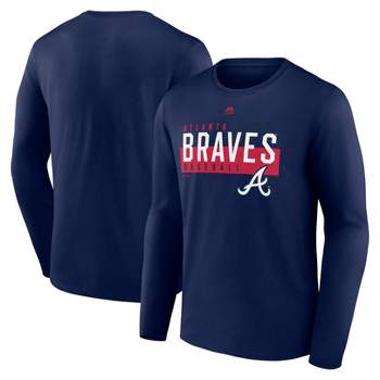 MLB Atlanta Braves Men's Long Sleeve Core T-Shirt