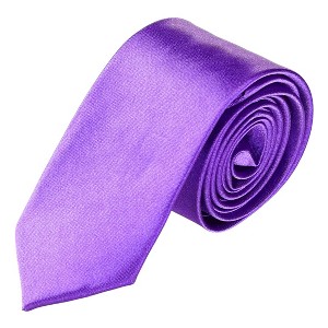 Allegra K Men's Self-Tied Adjustable Bussiness Neckwear Party Slim Neckties - 1 of 4