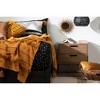 Slendel 2 Drawer Nightstand Light Brown - South Shore: Mid-Century Modern, Particle Board, Metal Glides - 3 of 4