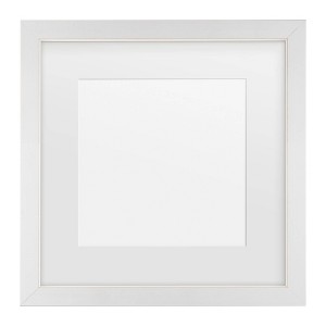 Trademark Fine Art 16"x16" Heavy Duty Eggshell Frame with White Mat - 1 of 3