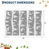 Runner Rug, Washable Low Pile Christmas Carpet, Soft Non Slip Indoor Mat for Kitchen, Entryway or Living Room - 2 of 4