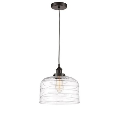 Bell - 1 Light Mini Pendant In Industrial Style-11.75 Inches Tall and 12 Inches Wide