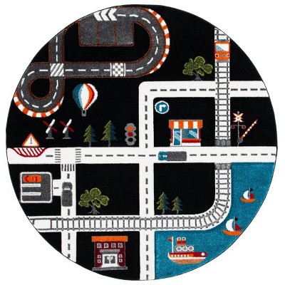 Carousel Kids CRK192 Loomed Indoor Rug - Safavieh