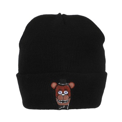 Five Nights At Freddy's Freddy Embroidery On Acrylic Knit Standard Cuff Beanie