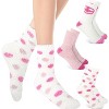 FURNIinspire 3 Pairs Socks Warm Cozy Gifts for Women Fluffy Fuzzy Sock Plush Sleeping Slipper Socks Soft Warm Fabric, Multicolored, 7.02"*8.58"*1.17" - 2 of 4
