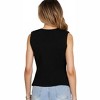 Women's Rosie Large Gold Buttons Knit Vest - SHE + SKY - 2 of 2