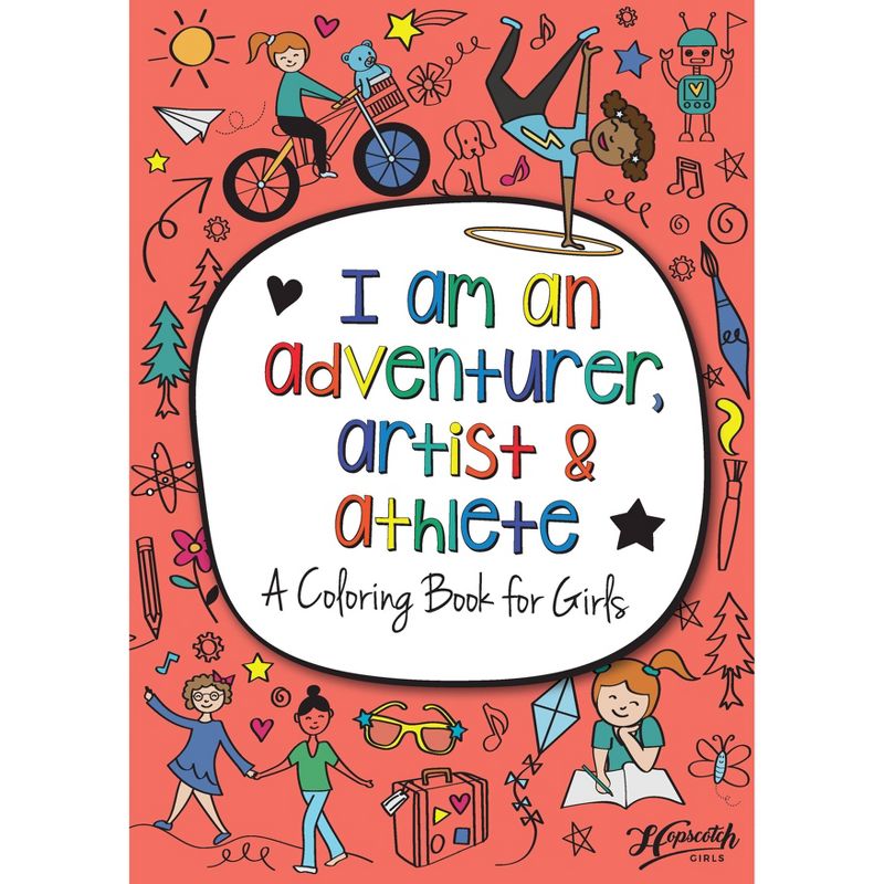 I Am an Adventurer Coloring Book - Hopscotch Girls, 1 of 9