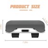 TruAIR Car Sun Visor Sunglasses Holder, Soft Eyeglasses Storage Case Organizer Box - 2 of 4