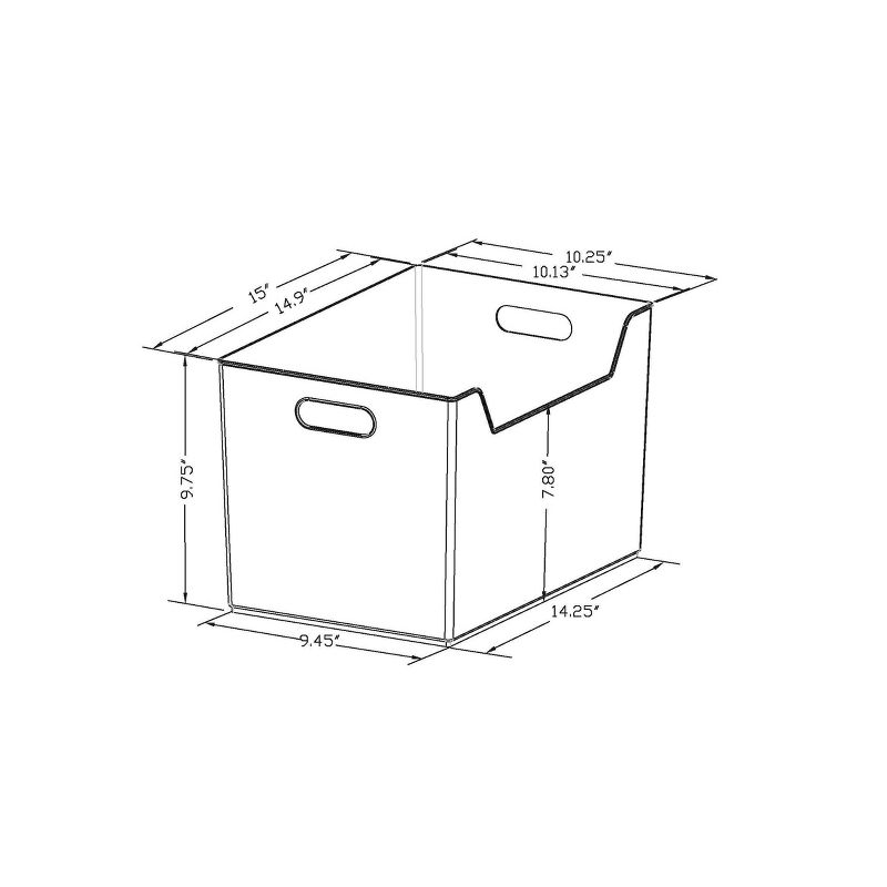 XL Multipurpose Storage Bin Clear - Brightroom&#8482;, 5 of 6