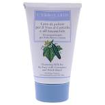 L'Erbolario Cleansing Milk - Cucumber and Witch Hazel - Facial Cleanser -  4.2 oz