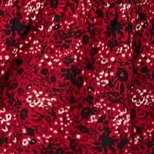 burgundy vine ditsy
