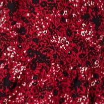 burgundy vine ditsy