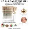 Big Dot of Happiness Happy Kwanzaa Party Small Round Candy Stickers - Party Favor Labels - 324 Count - 3 of 4