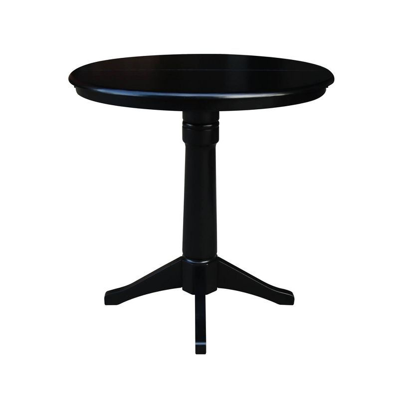 36" Magnolia Round Top Counter Height Dining Table with 12" Leaf - International Concepts, 5 of 7