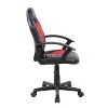Kumasinova Kid's Ergonomics Gaming Chair 360°Swivel Chair with Wheel,Black/Red Computer Chair for Office&Home,Versatile Leisure Chair,Black/Red - 4 of 4