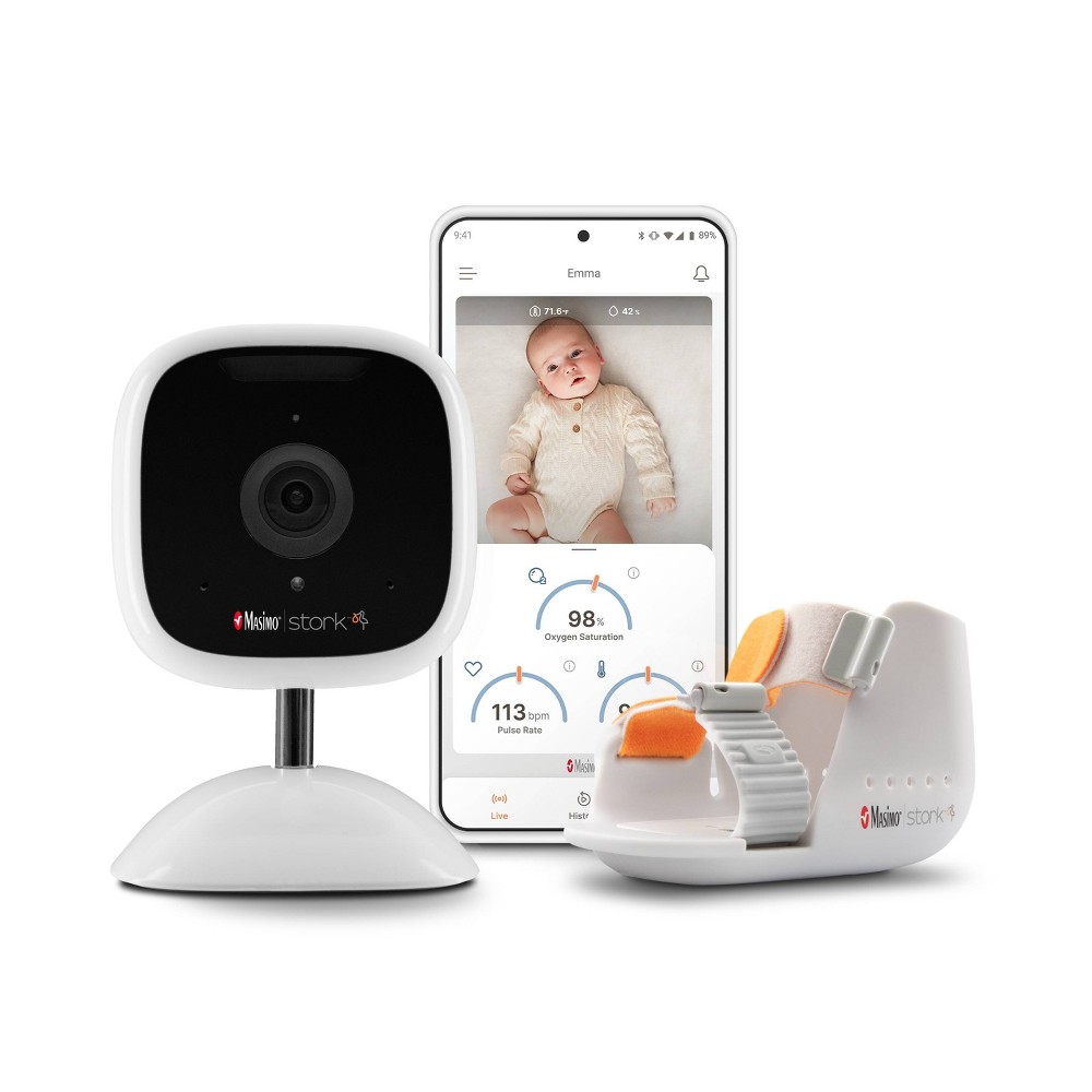 Photos - Baby Monitor Masimo Stork Vitals+ Smart Home Baby Monitoring System