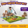 Beyond Innoventions 12-Piece Collectible Dinosaur Set for Kids 3-7 with Play Mat & Storage Box - 3 of 4