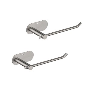 SEVOBAL Bathroom Towel Holders Compact Sturdy Paper Towel Rack with Modern Design for Kitchen and Bathroom Use, Brushed Nickel, 7.36"*8.42"*2.36" - 1 of 4