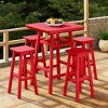 WestinTrends Malibu All Weather Hdpe Outdoor Patio Bar Height Dining Set (5-Piece) - 2 of 4