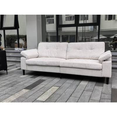 3-Seater Sofa with Foldable Armrests