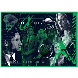 Toynk The X-Files "I Want To Believe" 1000-Piece Jigsaw Puzzle | Toynk Exclusive - 1 of 4