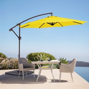 HYLEORY Hawkinsville 10ft. Cantilever Umbrella - 1 of 4
