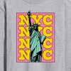Men's - Instant Message - NYC Statue Of Liberty Long Sleeve Graphic T-Shirt - 2 of 4