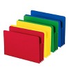 Smead Poly File Pocket, Straight-Cut Tab, 3-1/2" Expansion, Legal Size, Assorted Colors (73550) - 4 of 4