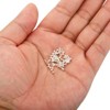 Unique Bargains Metal Round Jewelry Making Gold Filled Spacer Beads 100 Pcs - 4 of 4