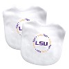 BabyFanatic Officially Licensed Unisex Baby Bibs 2 Pack - NCAA LSU Tigers - 2 of 3