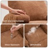 Heated Electric Recliner Chair for Adults,360 Swivel Rocker Recliner with Massage & Heat, Glider Rocking Chair for Living Room, Nursery,Plush Comfort - 4 of 4