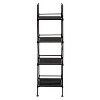 Organize It All 4 Tier Resin Ebonize Collection Square Shelf - 2 of 4