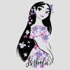 Women's Encanto Isabela Portrait Magical Floral Powers Racerback Tank Top - 2 of 4