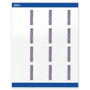 Avery Square Labels, Floral Design, 2" x 2", 120ct - 1 of 4