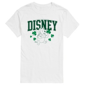 Men's - Winnie the Pooh - St. Patrick's Day Short Sleeve Graphic T-Shirt - 1 of 3