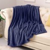 Inhand Fleece Throw Blanket for Couch Sofa or Bed, 50" x 60" Soft Fuzzy Plush Blanket, Luxury Flannel Blanket, Super Cozy and Comfy for All Seasons - 2 of 4