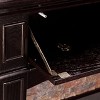 Grantham Faux Stone Corner Electric Media Fireplace - SEI - 4 of 4