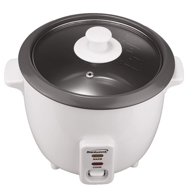 Brentwood Rice Cooker/Non-Stick with Steamer, 4 of 6