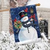 Briarwood Lane House Flag 40x28 For Outdoor Snowman Holiday Cheer Christmas For Christmas House Flag - 4 of 4