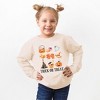 The Juniper Shop Trick Or Treat Chart Toddler Graphic Sweatshirt - 2 of 2