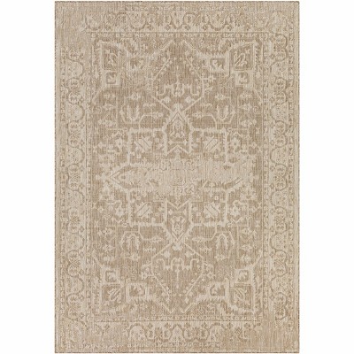 Hauteloom Rectangle Area Rug   Tan