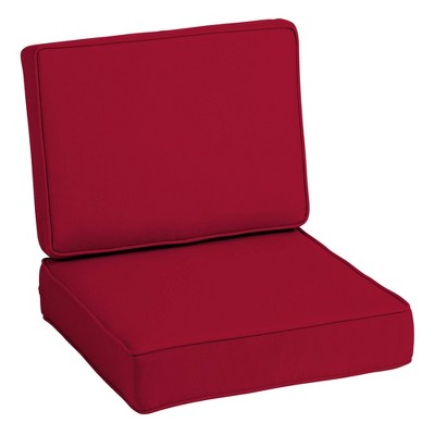 Arden Selections 42" x 24" ProFoam Outdoor Deep Seat Cushion Set