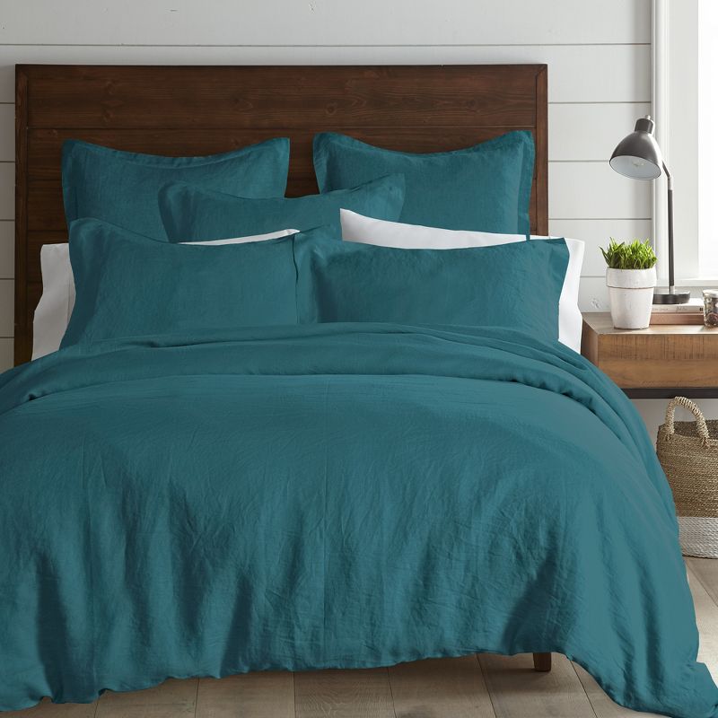 Washed Linen Duvet Cover - Levtex Home, 3 of 7